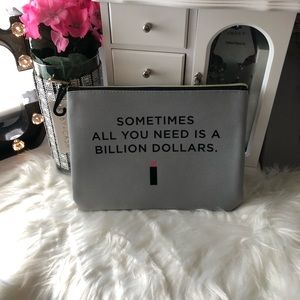 Buy 1 get 2 FREE! [Ruby + Cash] Make-Up Bag (NEW)